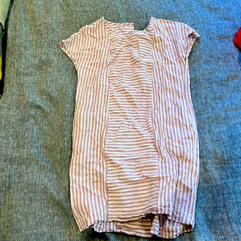 Madewell button back dress